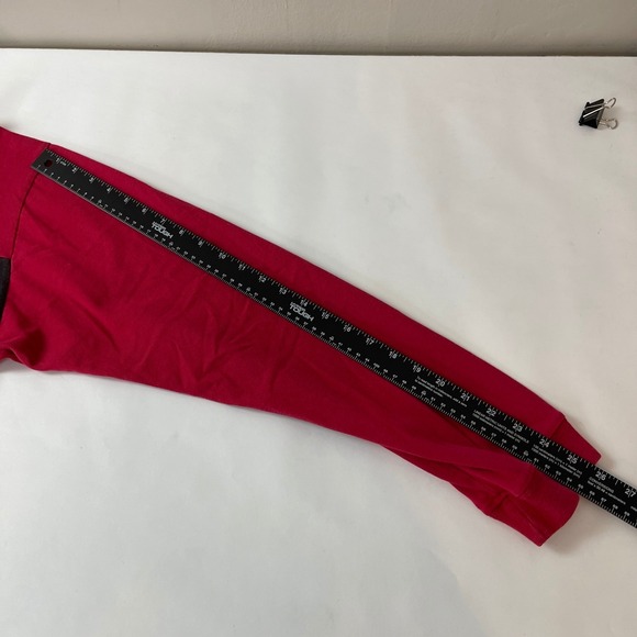 Vintage Polo Ralph Lauren Shirt Mens XL Red Turtleneck Crest Shield Embroidered - Picture 9 of 12